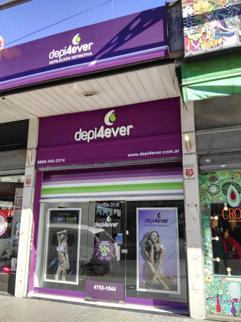 Fachada de Depi4ever San Martín